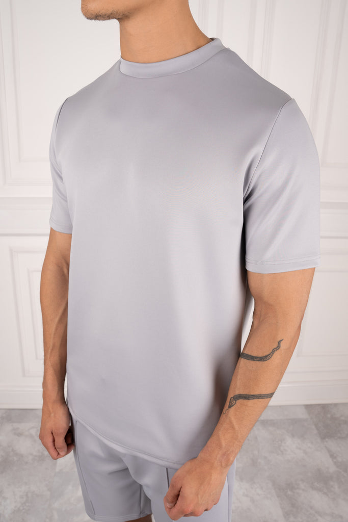 Premium Scuba Slim Fit T-Shirt - Grey