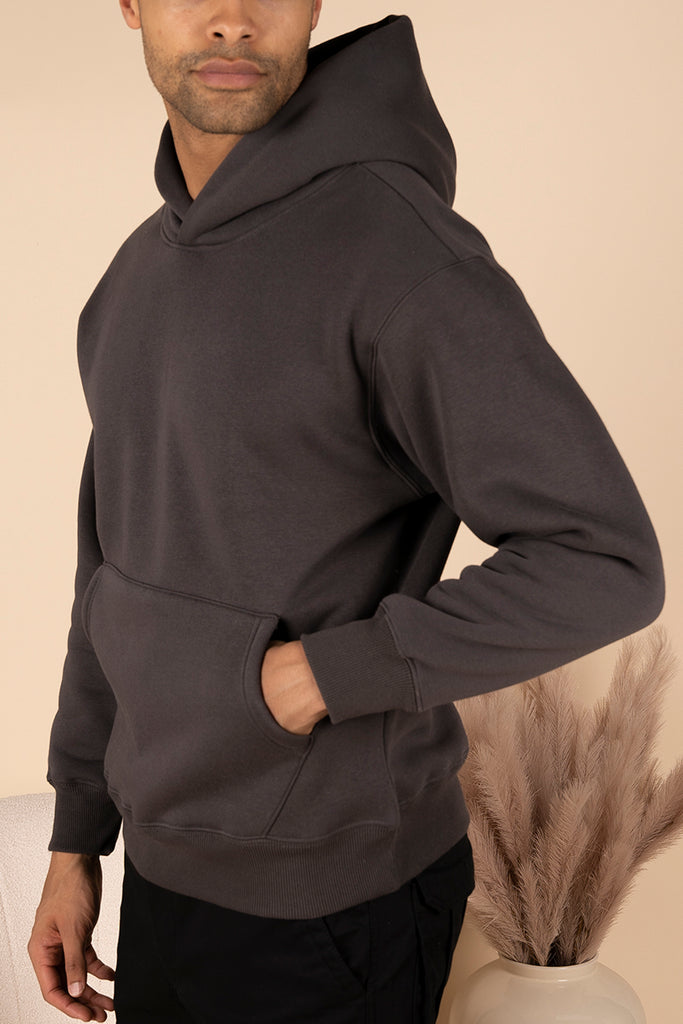 Premium Oversized Hoodie - Charcoal