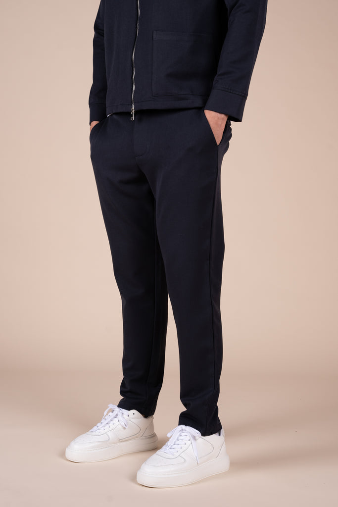 Cuban Tailored Trouser - Navy