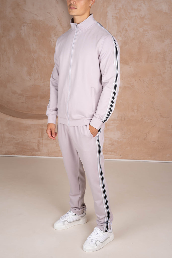 Side Stripe Pants - Grey