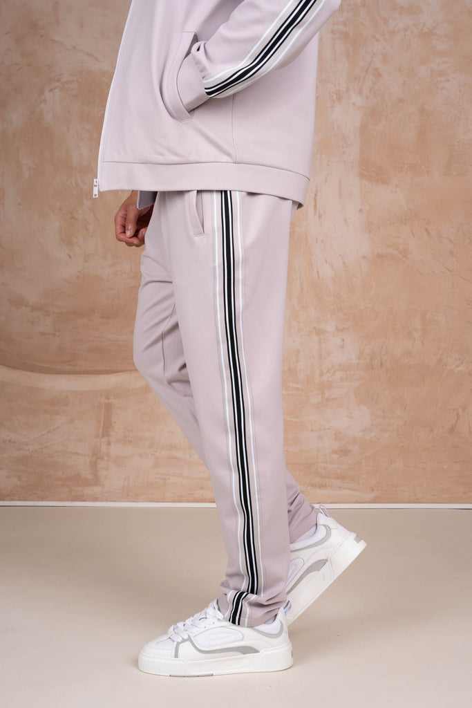 Side Stripe Pants - Grey