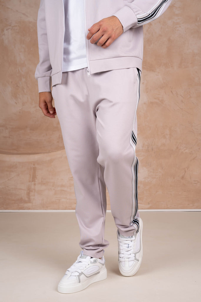 Side Stripe Pants - Grey