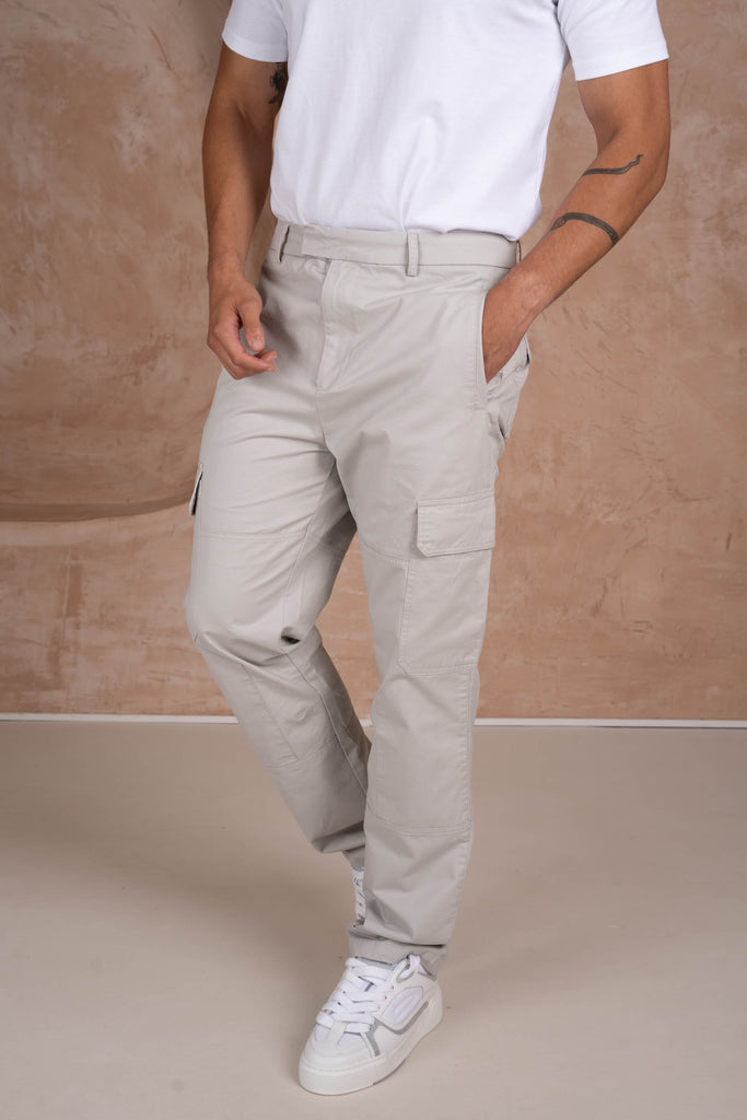 Premium Relaxed Cargo Pant - Grey