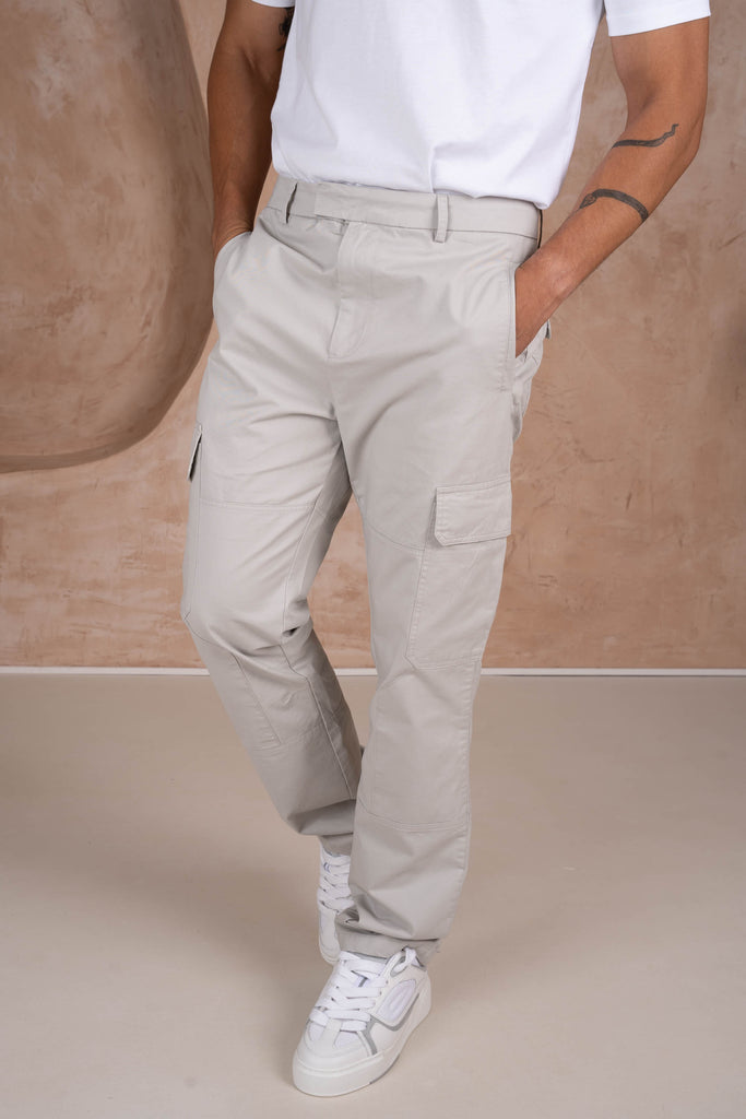 Premium Relaxed Cargo Pant - Grey