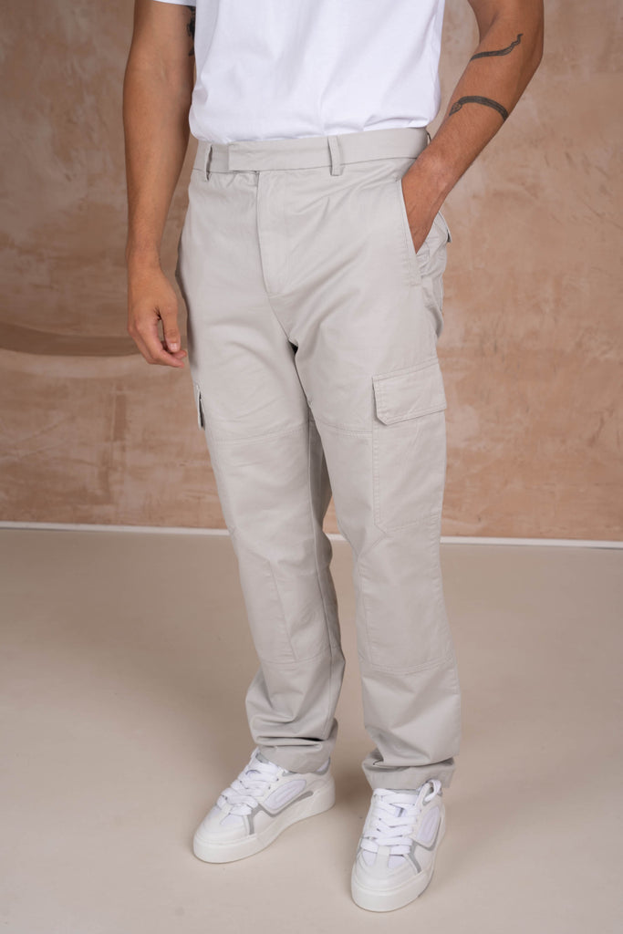 Premium Relaxed Cargo Pant - Grey