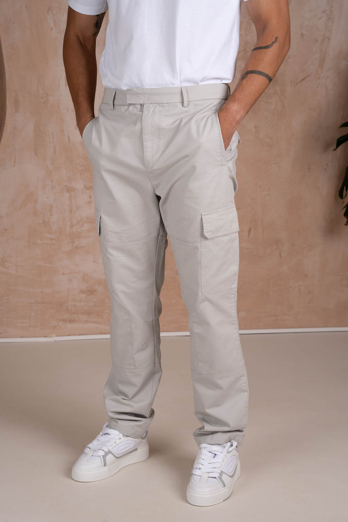 Premium Relaxed Cargo Pant - Grey