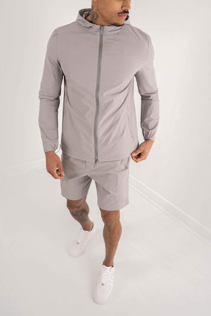 Premium Technical Shorts - Light Grey