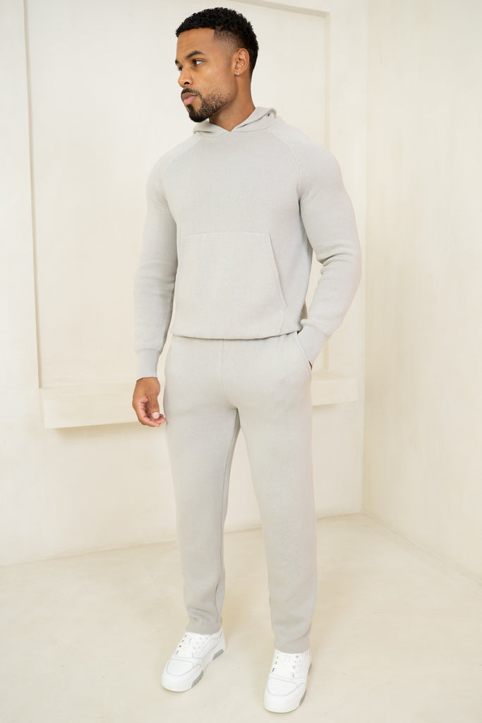 Auren Premium Knitted Joggers - Grey