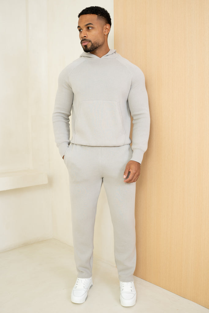 Auren Premium Knitted Joggers - Grey