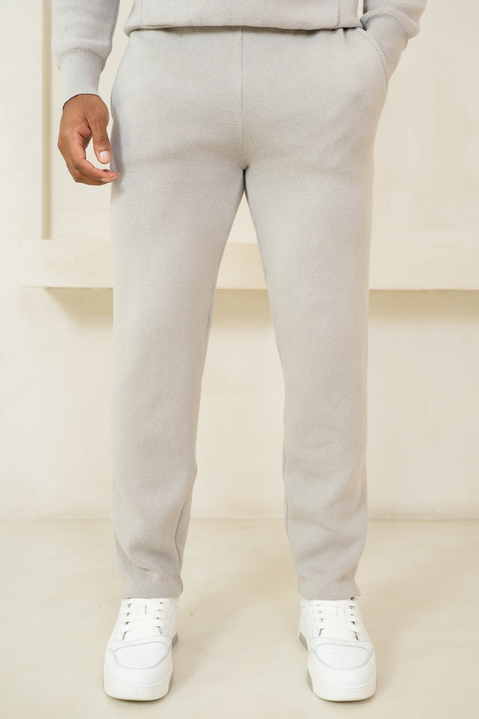 Auren Premium Knitted Joggers - Grey