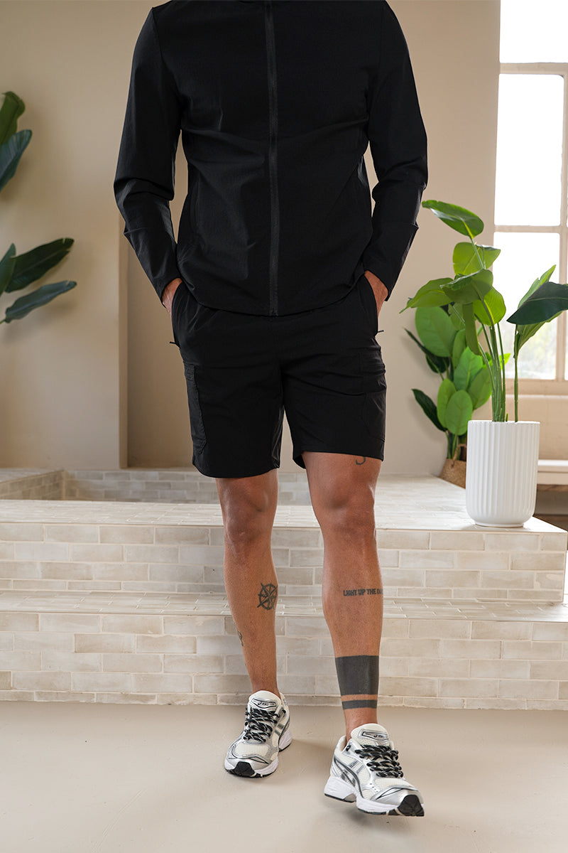 Premium Technical Shorts - Black