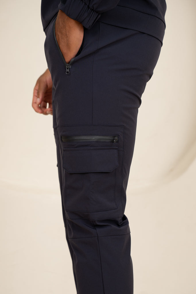 Brushed Tech Pant - Navy