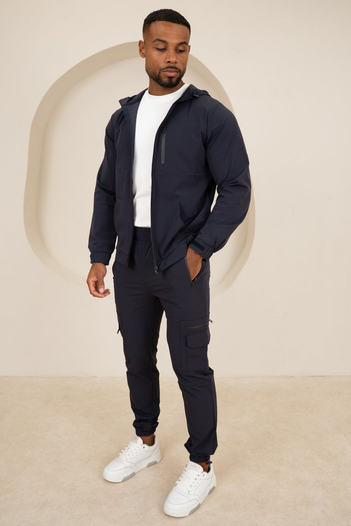Brushed Tech Pant - Navy