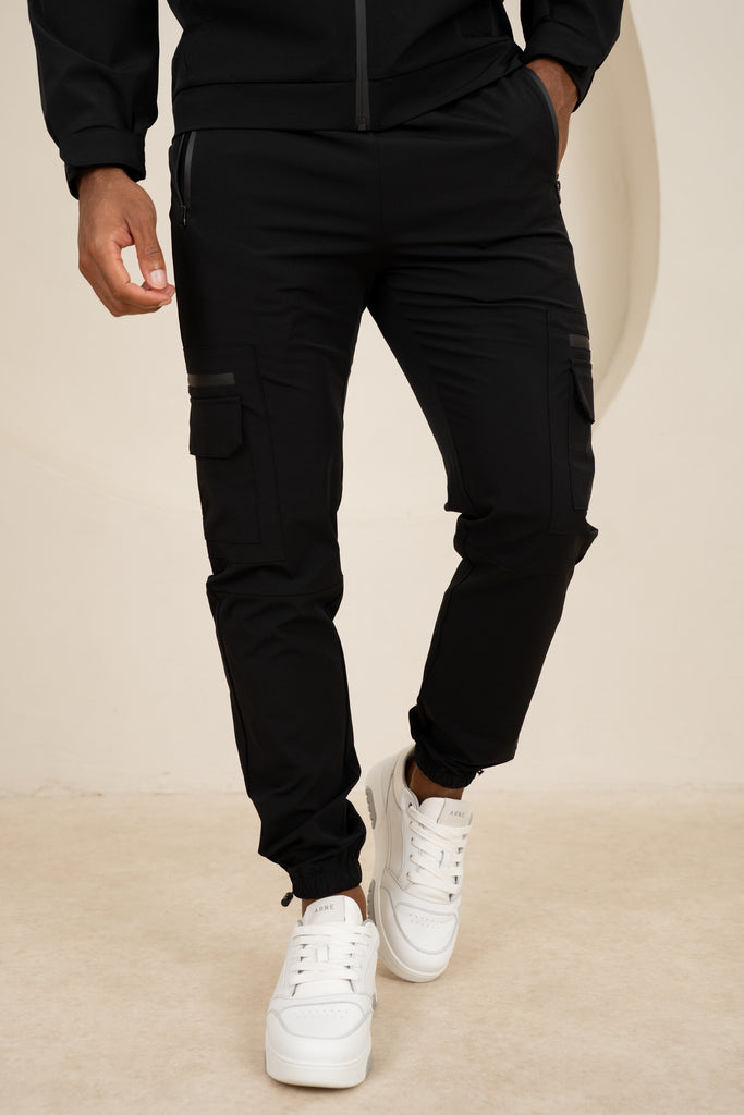Brushed Tech Pant - Black