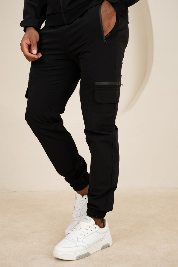 Brushed Tech Pant - Black