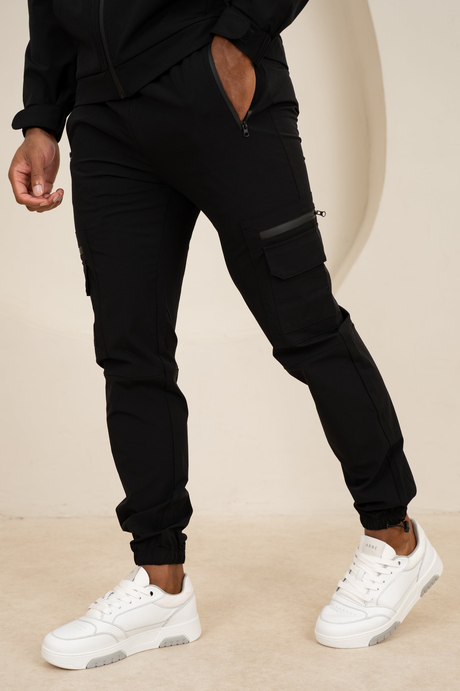 Brushed Tech Pant - Black