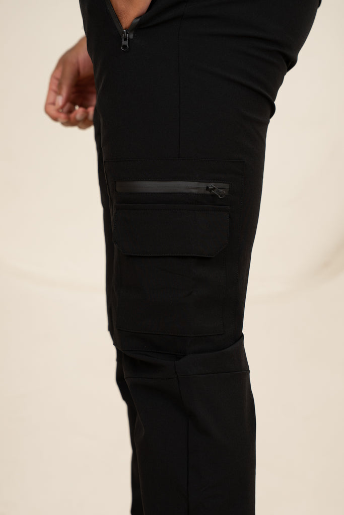 Brushed Tech Pant - Black