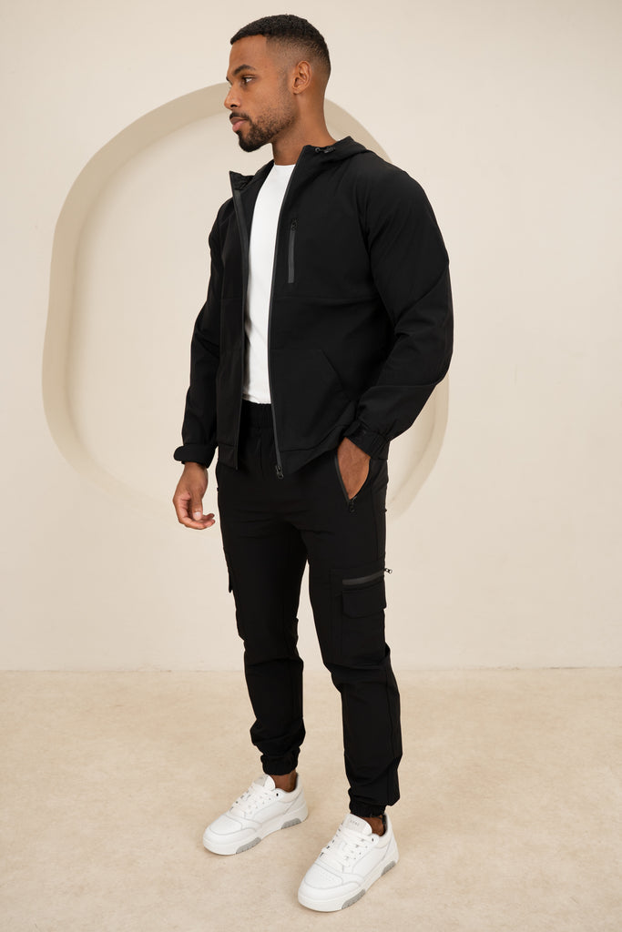 Brushed Tech Pant - Black
