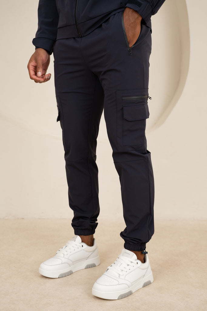 Brushed Tech Pant - Navy