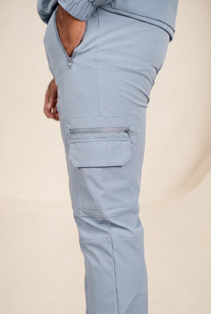 Brushed Tech Pant - Pastel Blue