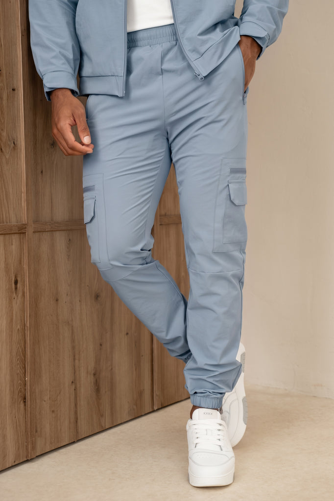 Brushed Tech Pant - Pastel Blue