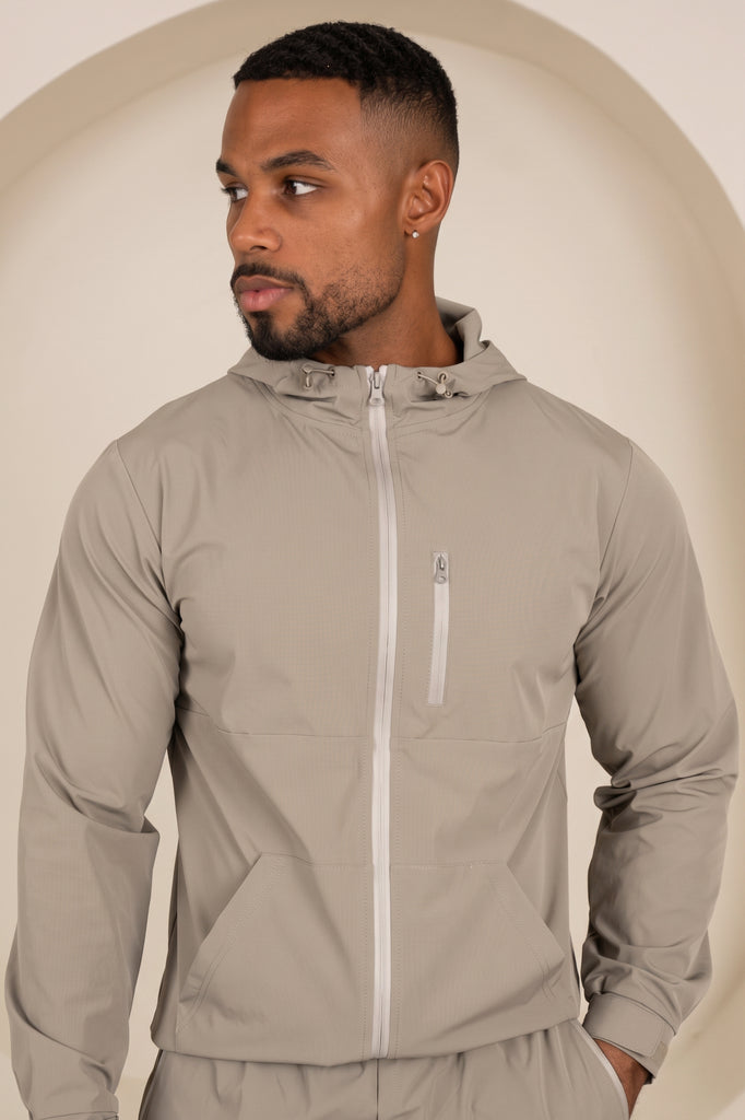 Brushed Tech Pant - Taupe