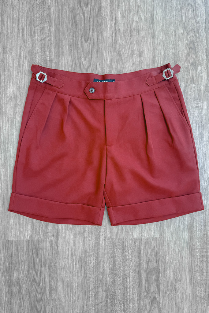 Short à boucles et plis - Noir
