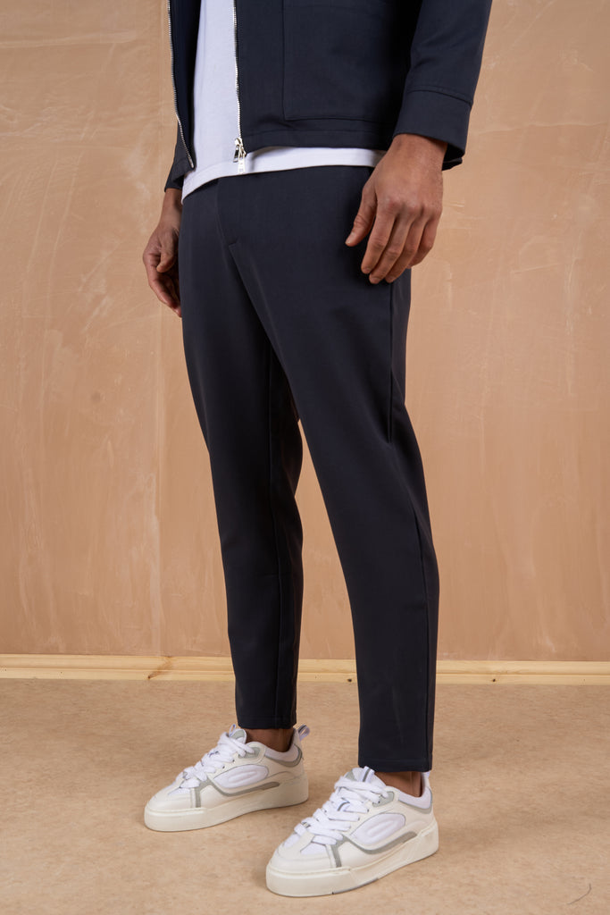 Cuban Tailored Trouser - Navy