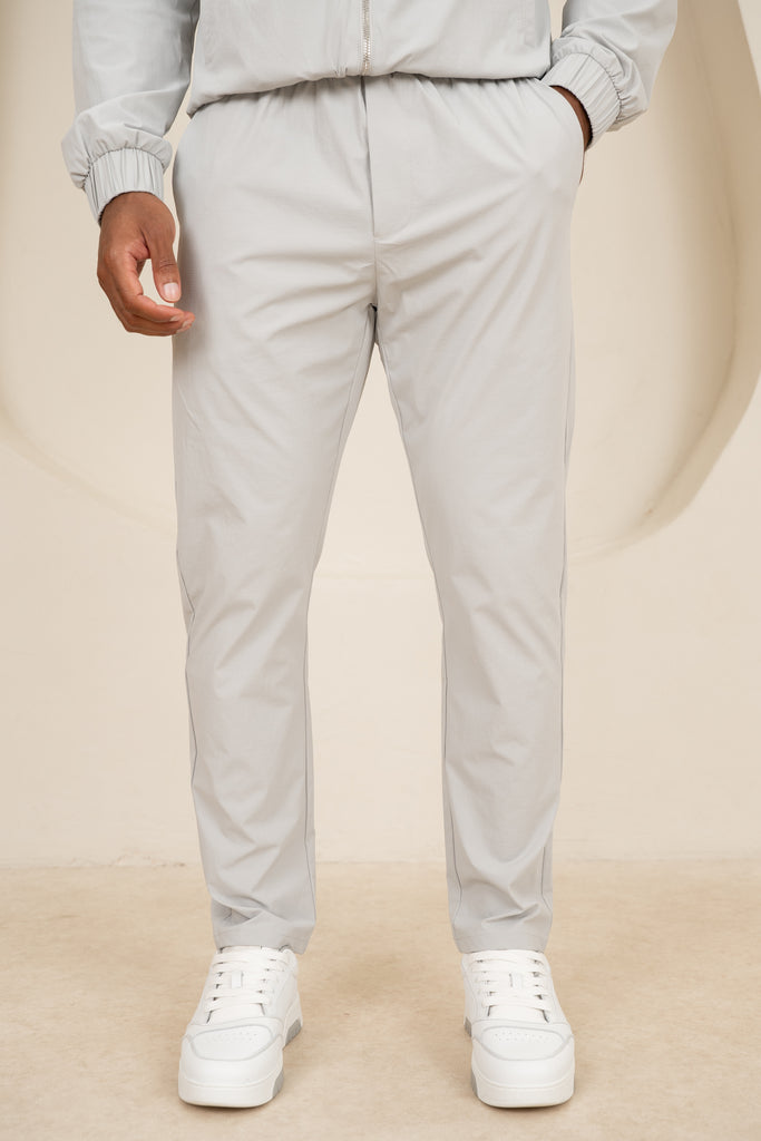 Contrast Lined Technical Pant - Grey