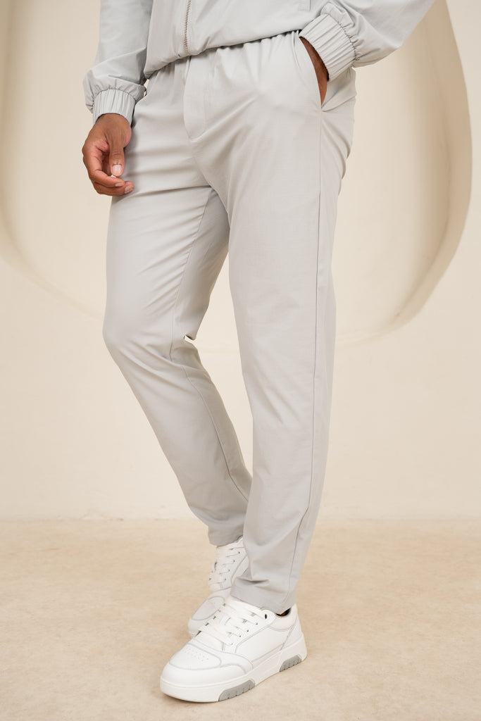 Contrast Lined Technical Pant - Grey