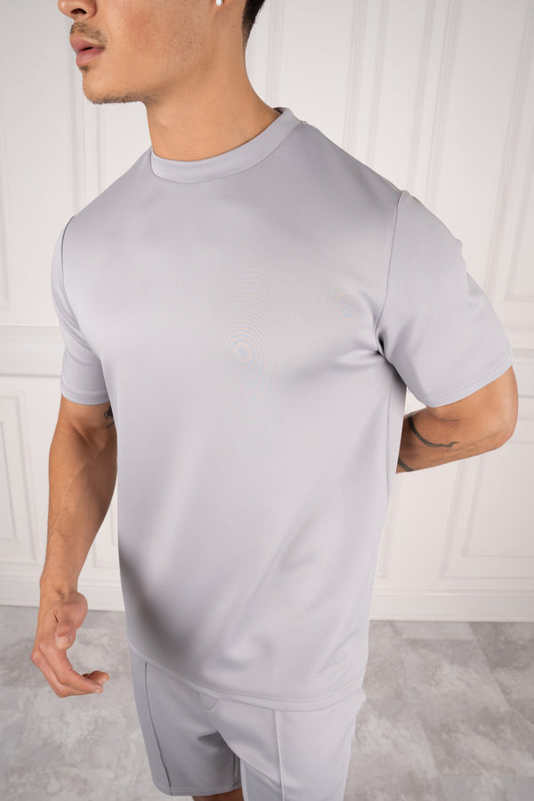 Premium Scuba Slim Fit T-Shirt - Grey