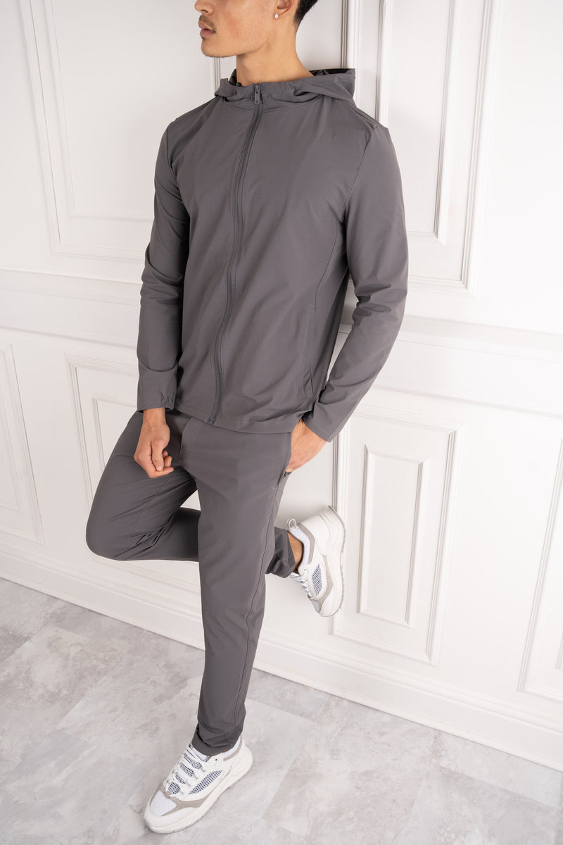 Premium Technical Windbreaker Tracksuit  - 3 Colours Pack (Grey, Charcoal, Black) - 3 Pack
