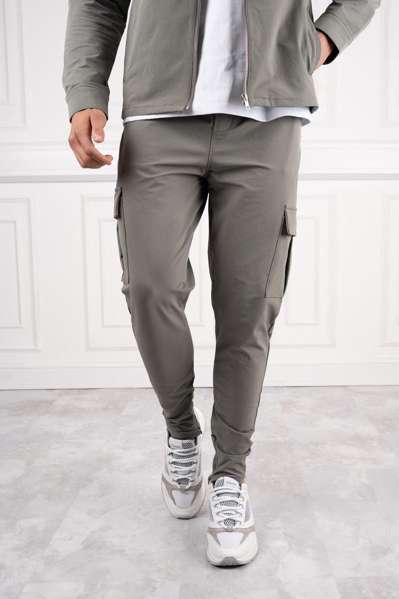 Pantalon cargo Premium Detail - Taupe