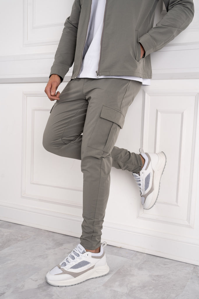 Pantalon cargo Premium Detail - Taupe