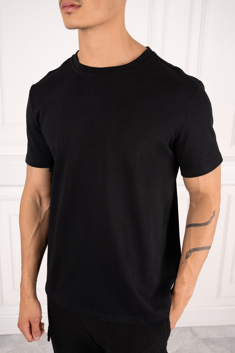 Premium Essential Slim Fit T-Shirt - 3 Colour (White, Black, Grey) - 3 Pack