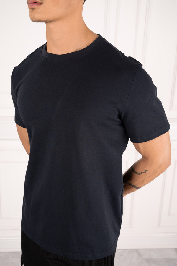 Premium Essential Slim Fit T-Shirt - Navy