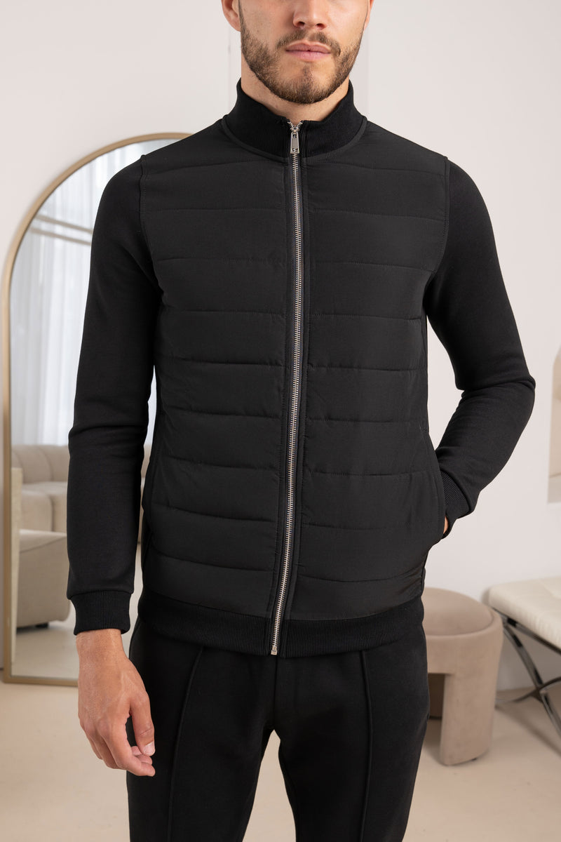 Hybrid Technical Jacket - Black