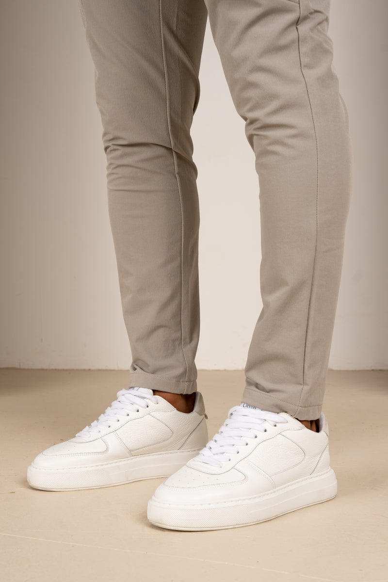Tailored Tech Cargo Pants - Light Grey