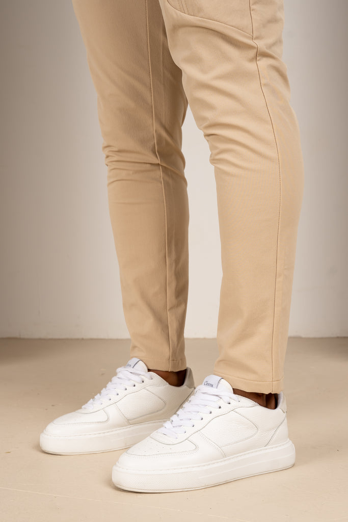 Tailored Tech Cargo Pants - Stone