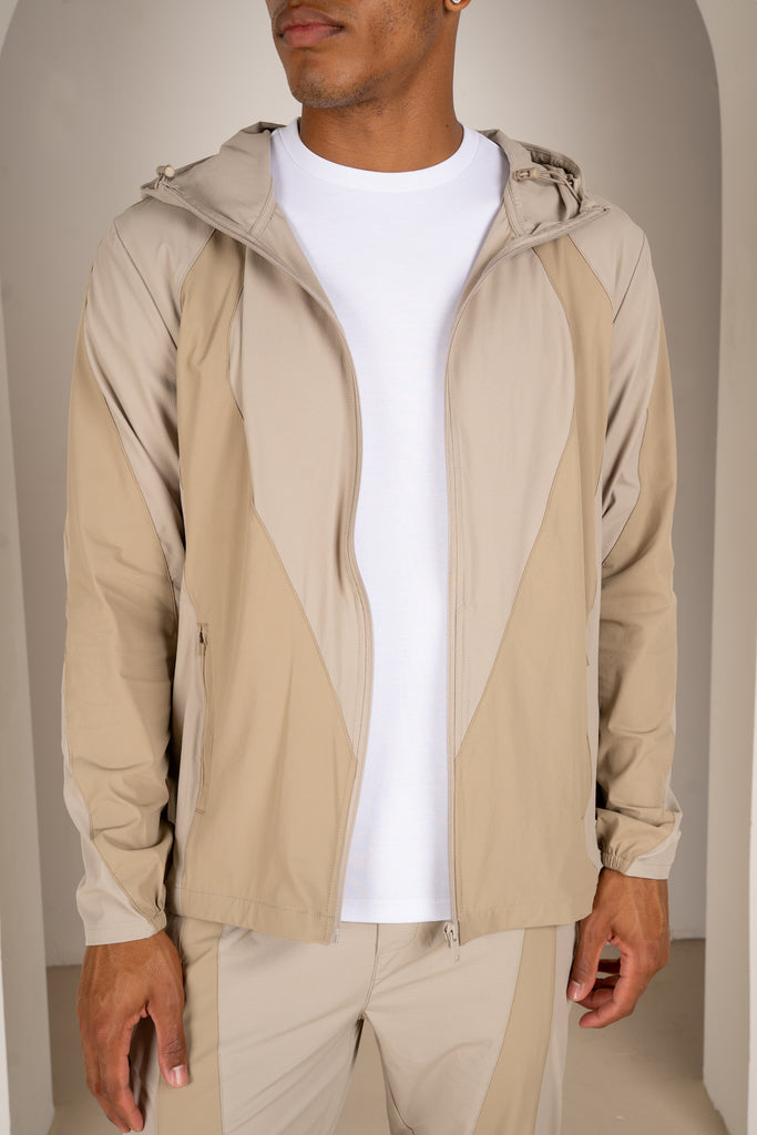 Veste technique premium V2 à panneaux - Pierre