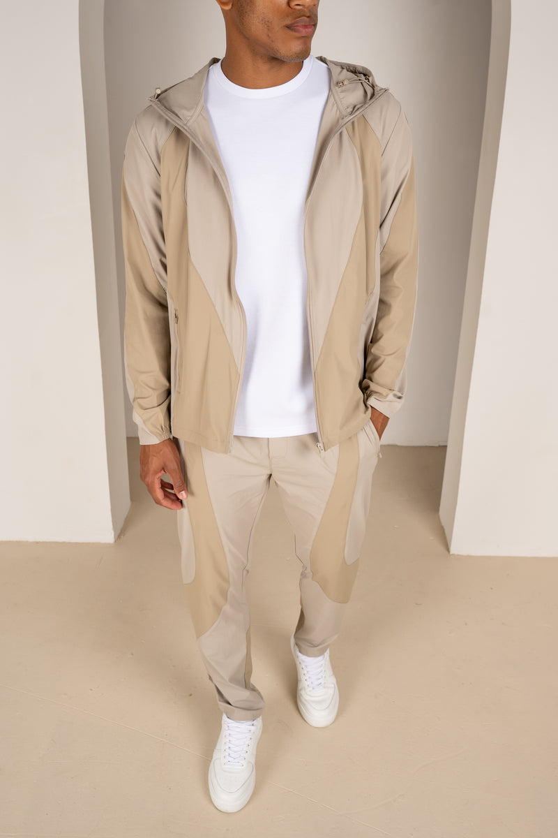 Veste technique premium V2 à panneaux - Pierre