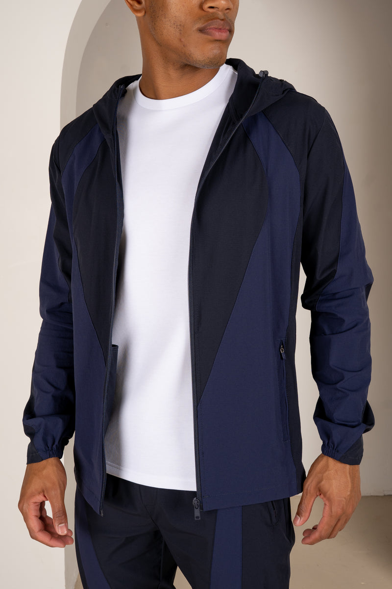 Veste technique premium V2 à panneaux - Bleu marine