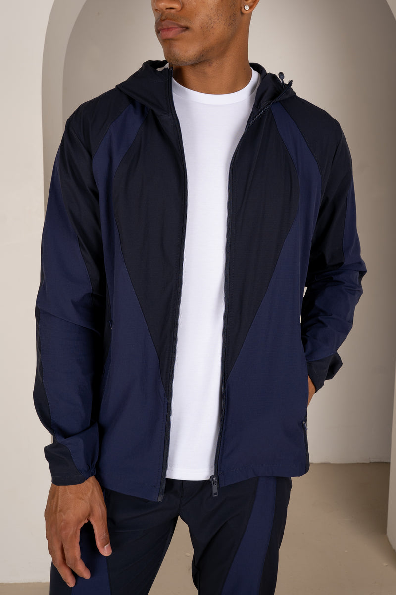 Veste technique premium V2 à panneaux - Bleu marine