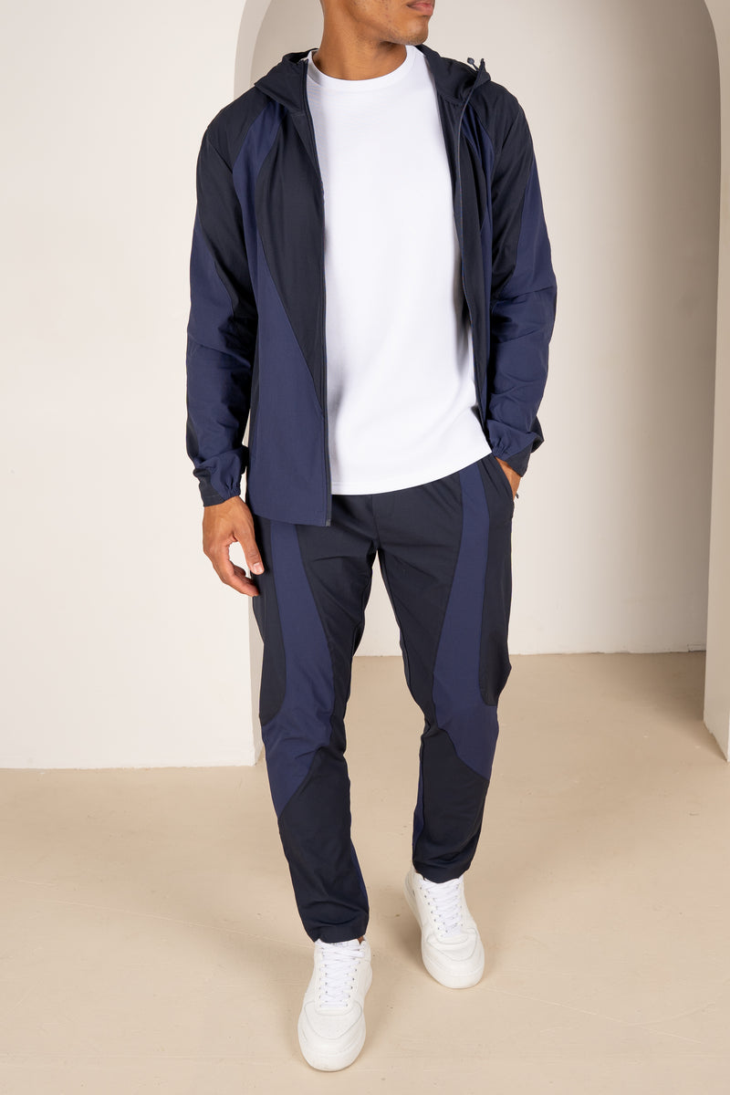 Veste technique premium V2 à panneaux - Bleu marine