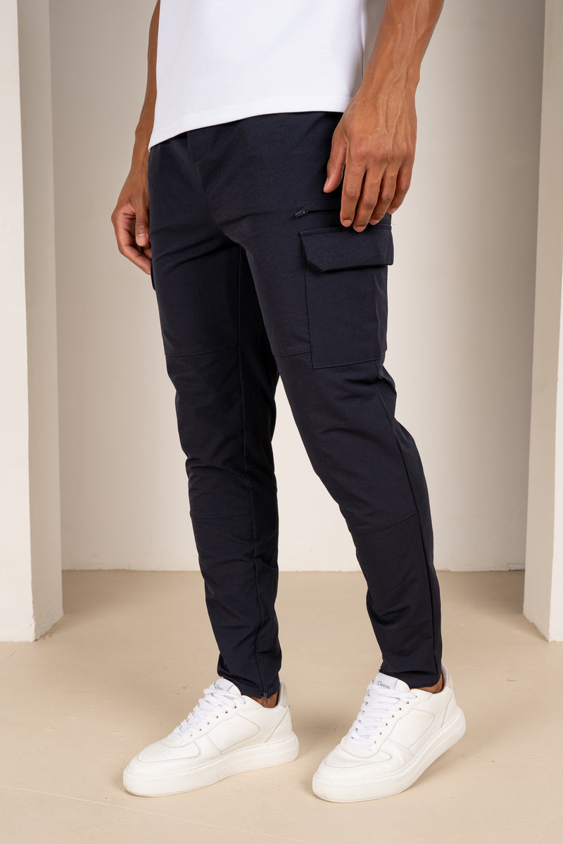 Pantalon cargo Premium Detail V2 - Bleu marine