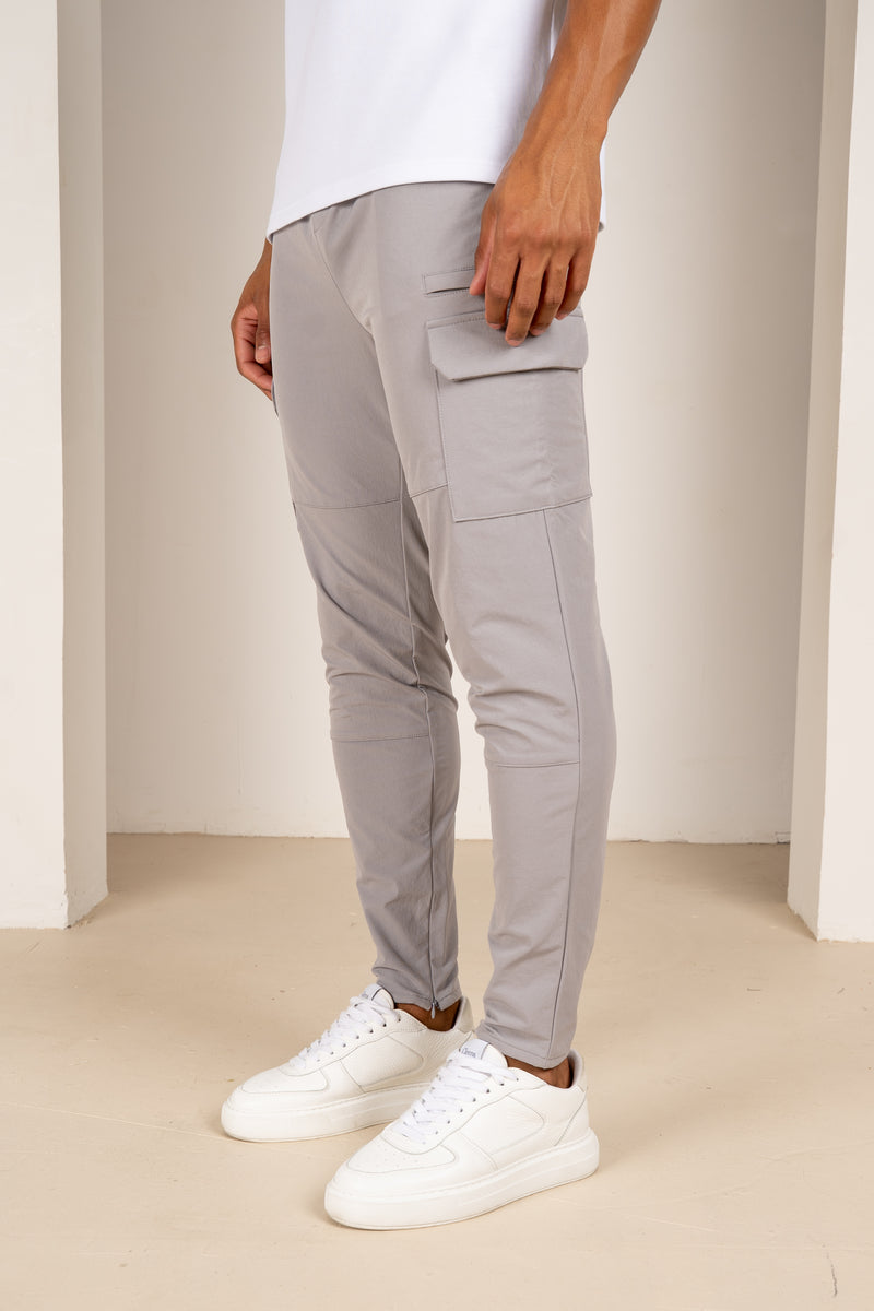 Pantalon cargo Premium Detail V2 - Gris