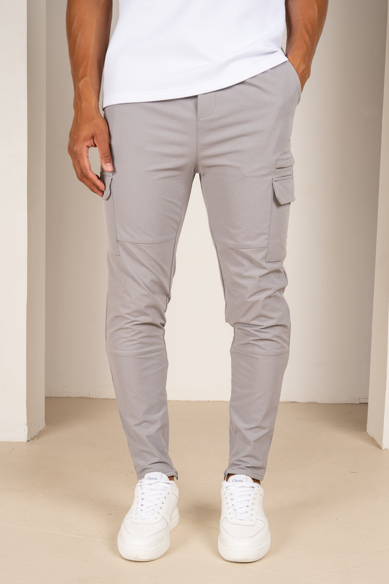 Pantalon cargo Premium Detail V2 - Gris