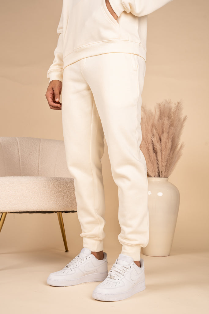 Premium Essential Tracksuit Jogger - Latte