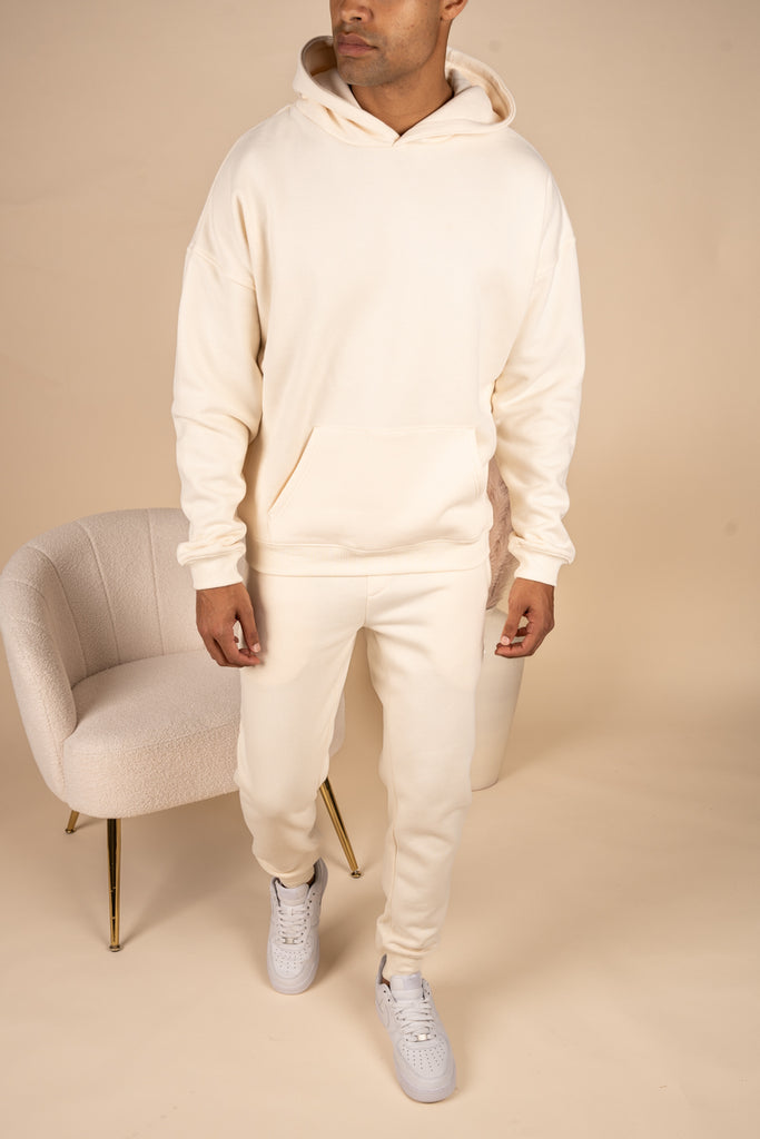 Premium Essential Tracksuit Jogger - Latte