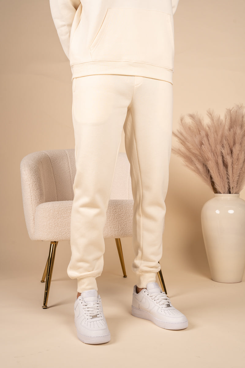 Premium Essential Tracksuit Jogger - Latte